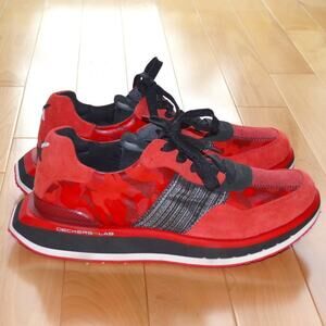 Deckers X Lab Red Camo Sneakers Size 12